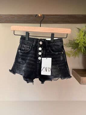 Zara denim shorts